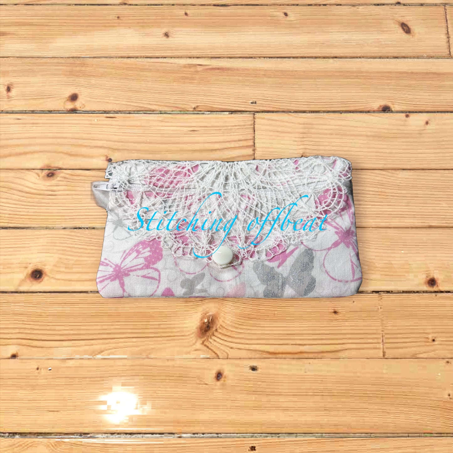 Fabric Medium Zipper Pouch