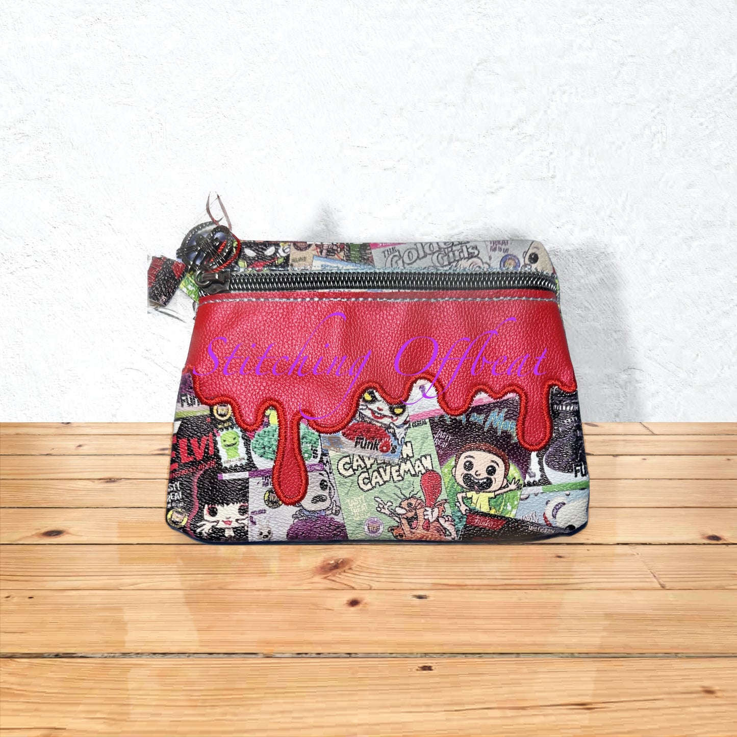 Creepy, Spunky, and Fun Zipper Pouches
