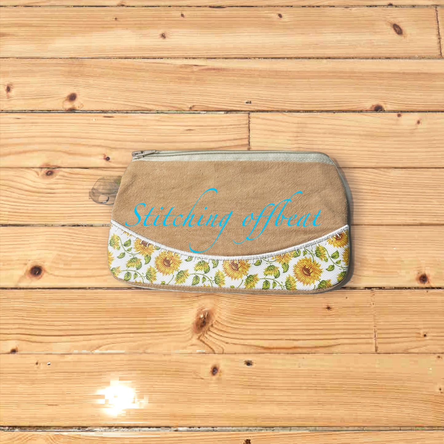 Vinyl and Fabric Zipper Pouches