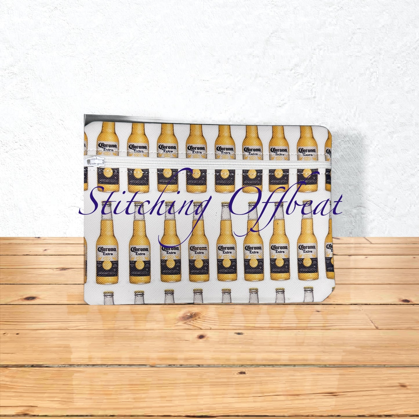 No Embroidery zipper pouches