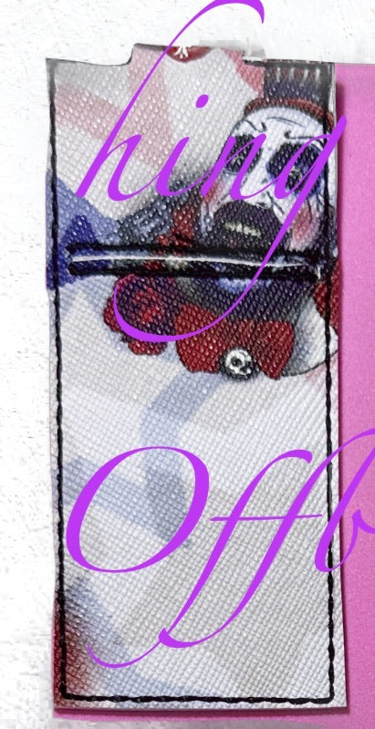 Chapstick holder keychains