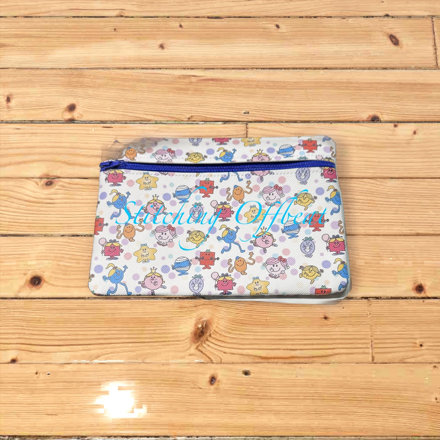 No Embroidery zipper pouches