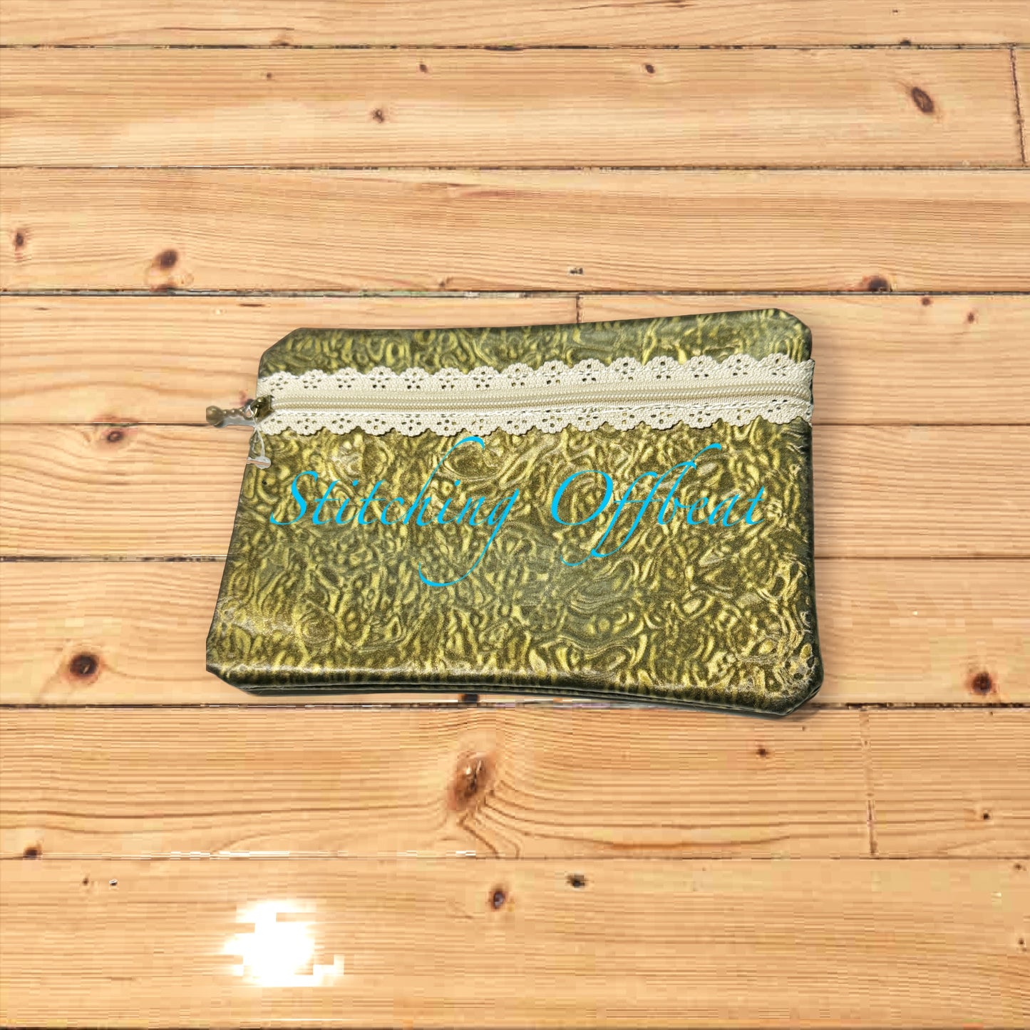 No Embroidery zipper pouches