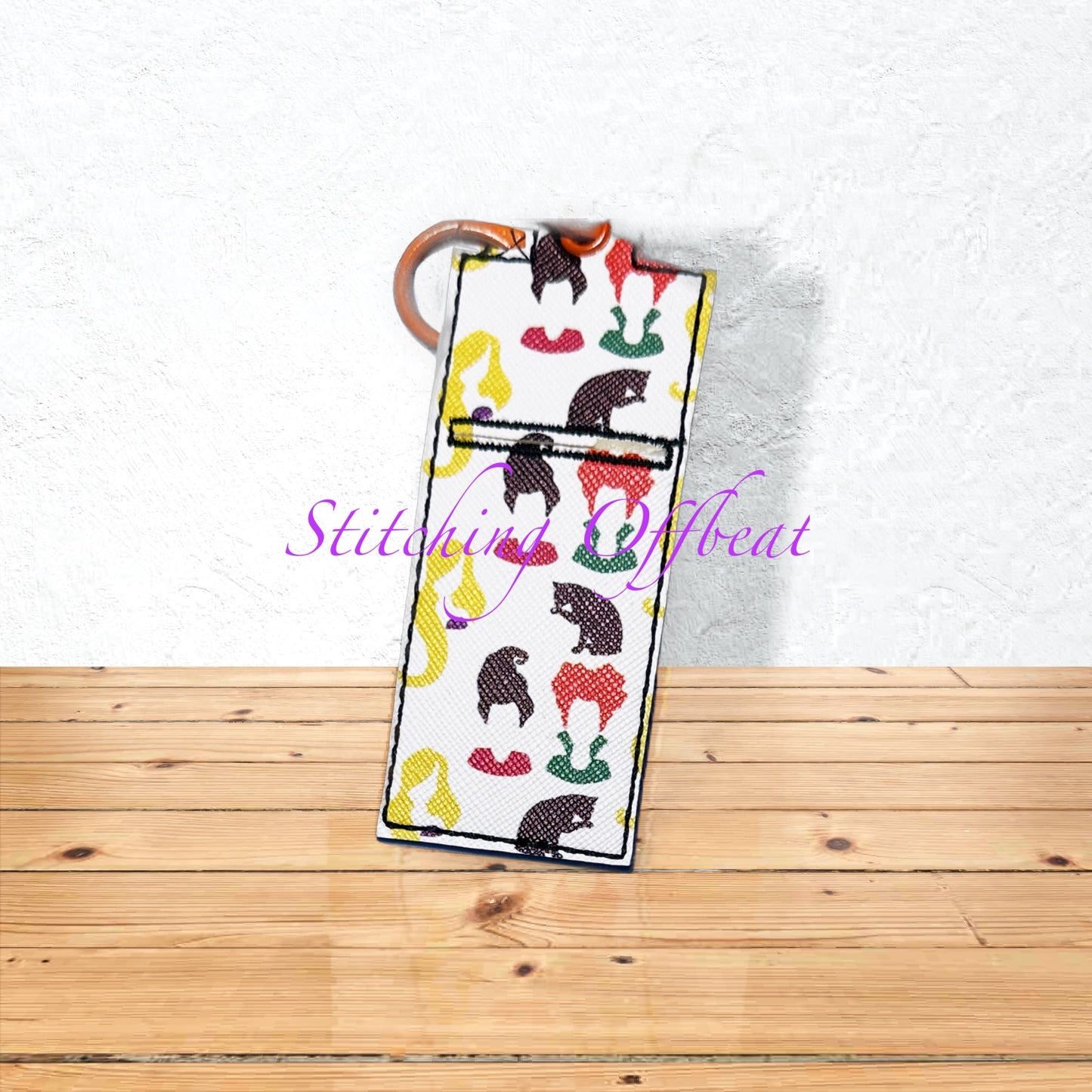 Chapstick holder keychains