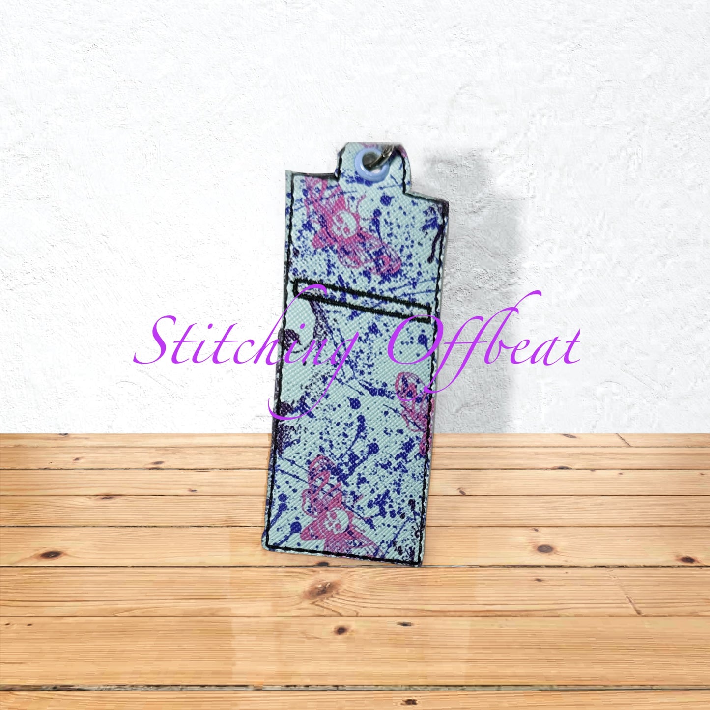 Chapstick holder keychains