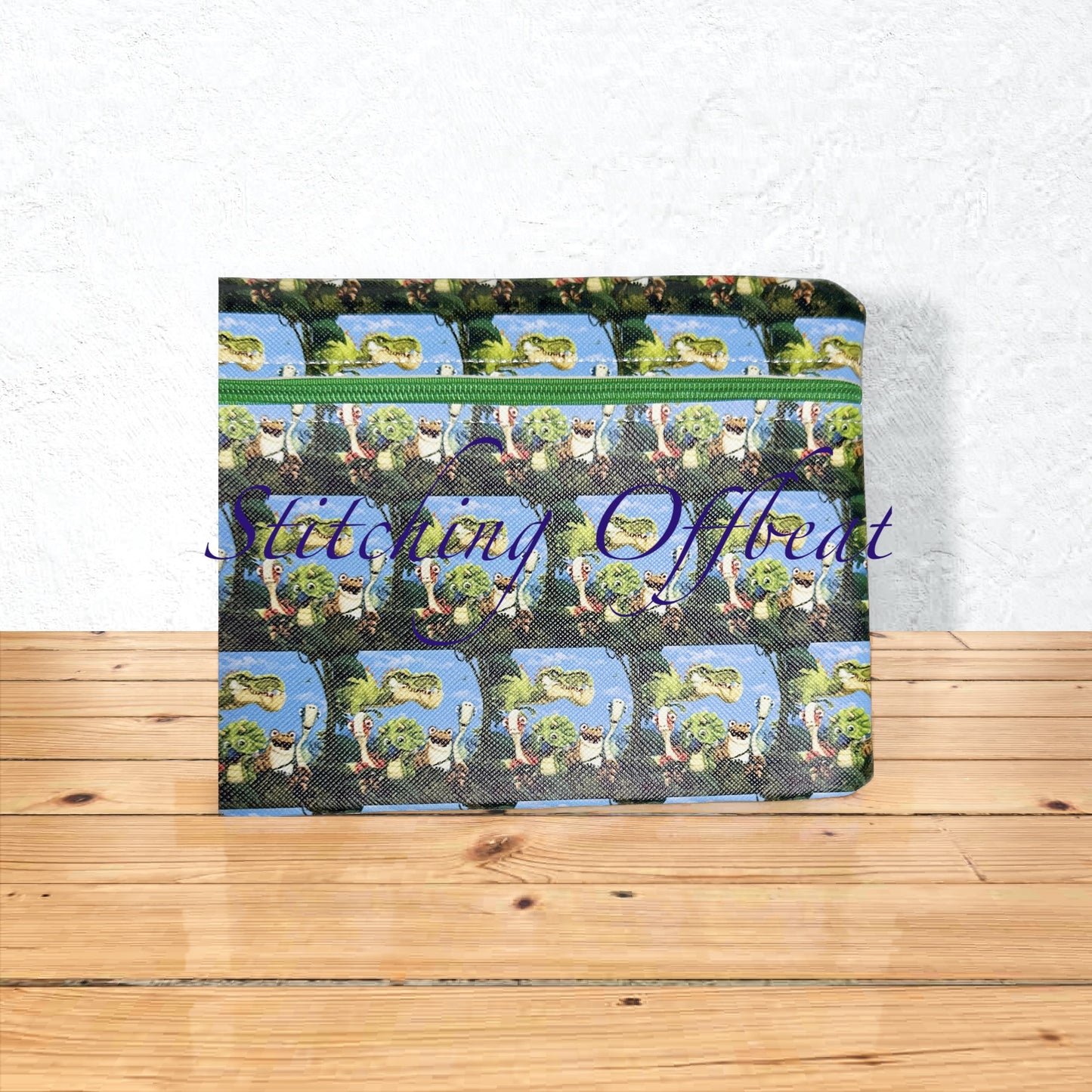 No Embroidery zipper pouches