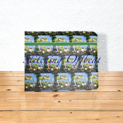 No Embroidery zipper pouches