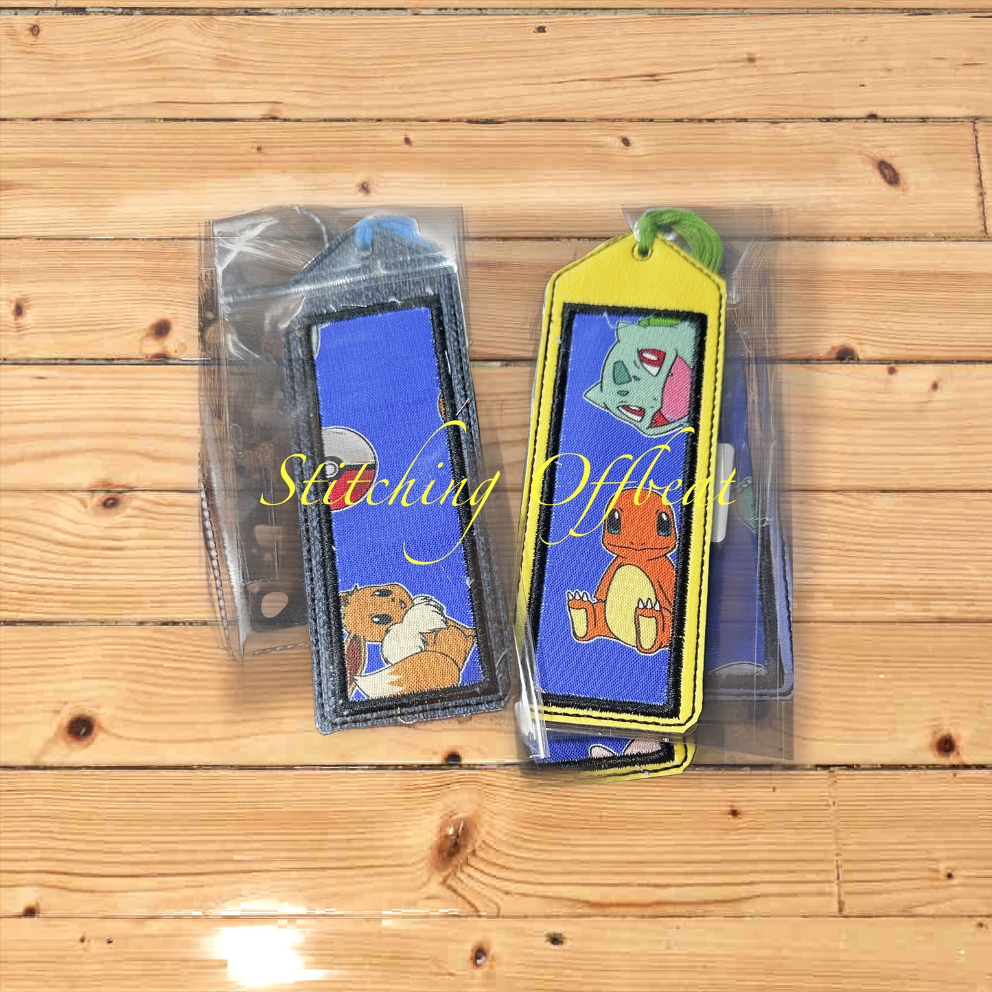 Applique Fabric Bookmarks