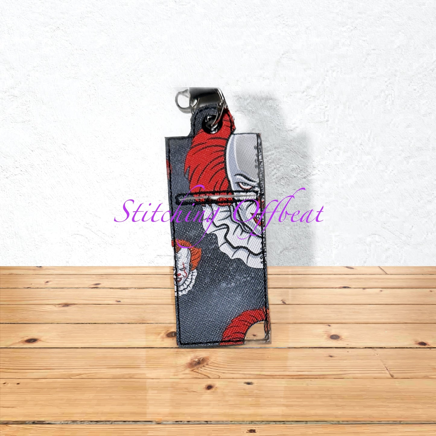 Chapstick holder keychains