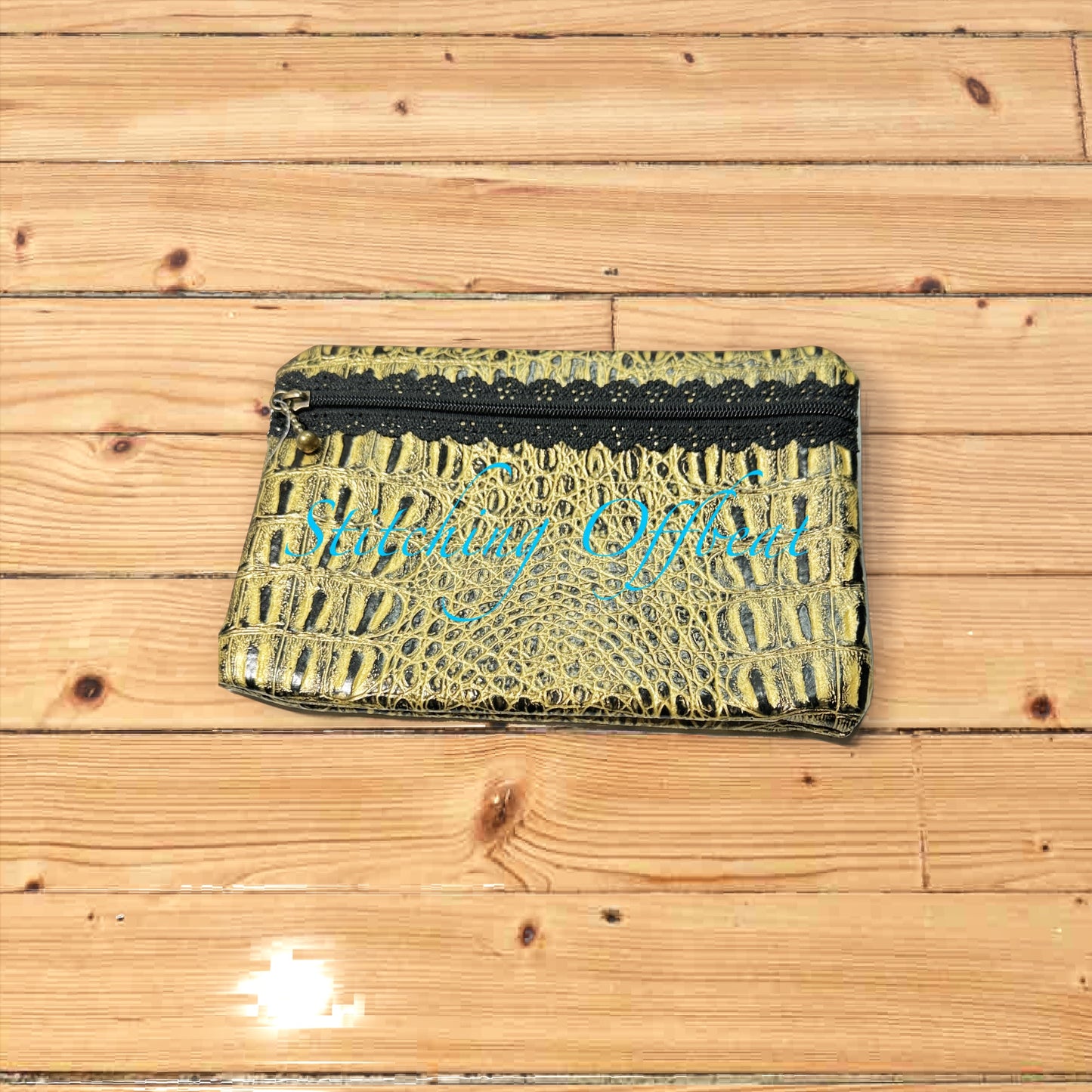 No Embroidery zipper pouches