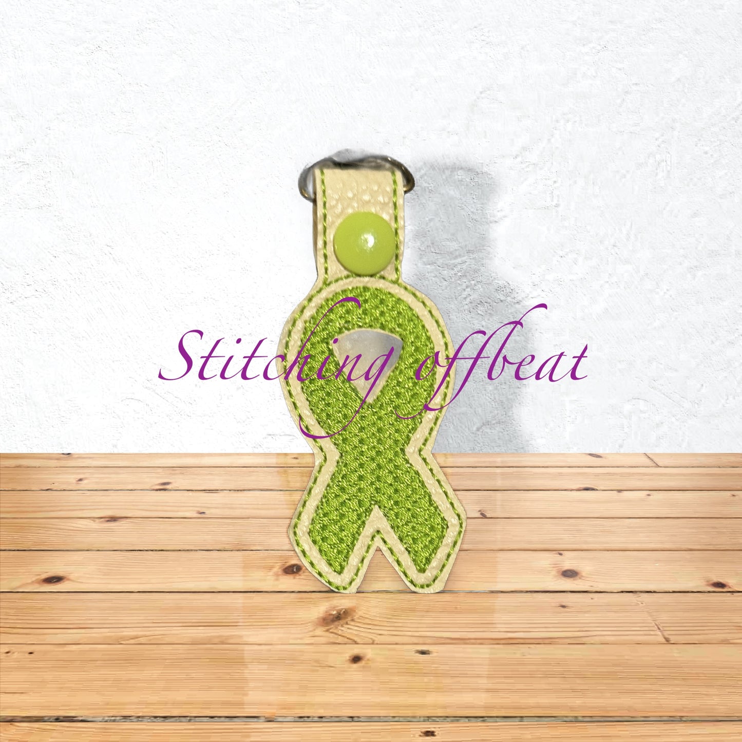 Custom Awareness Ribbon Keychains