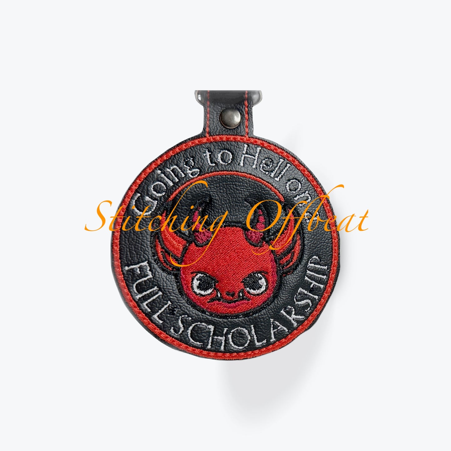 Halloween, spooky, snarky keychains