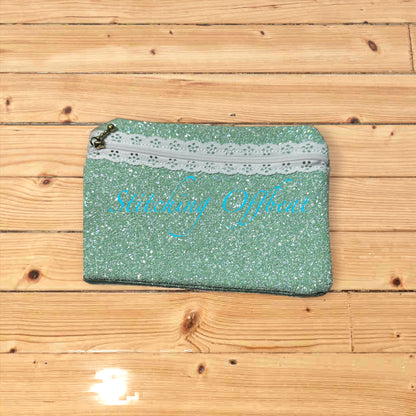 No Embroidery zipper pouches