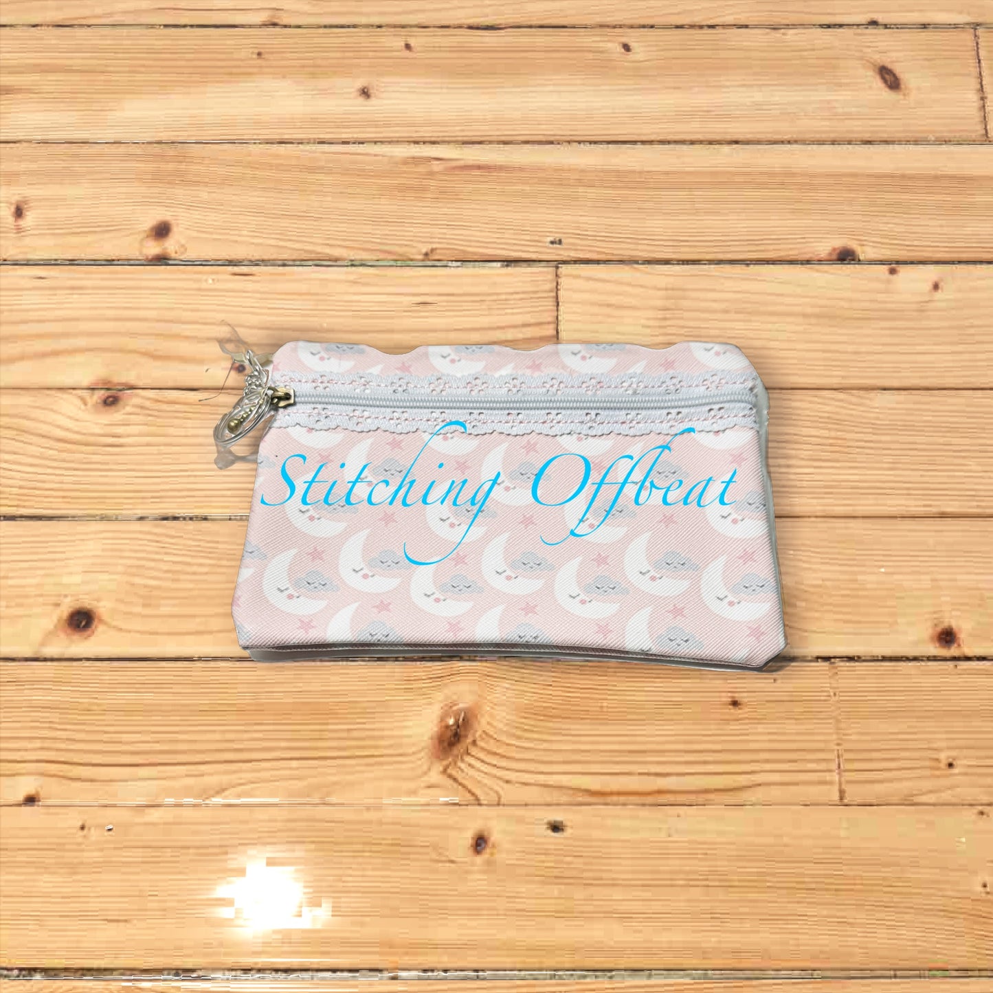 No Embroidery zipper pouches