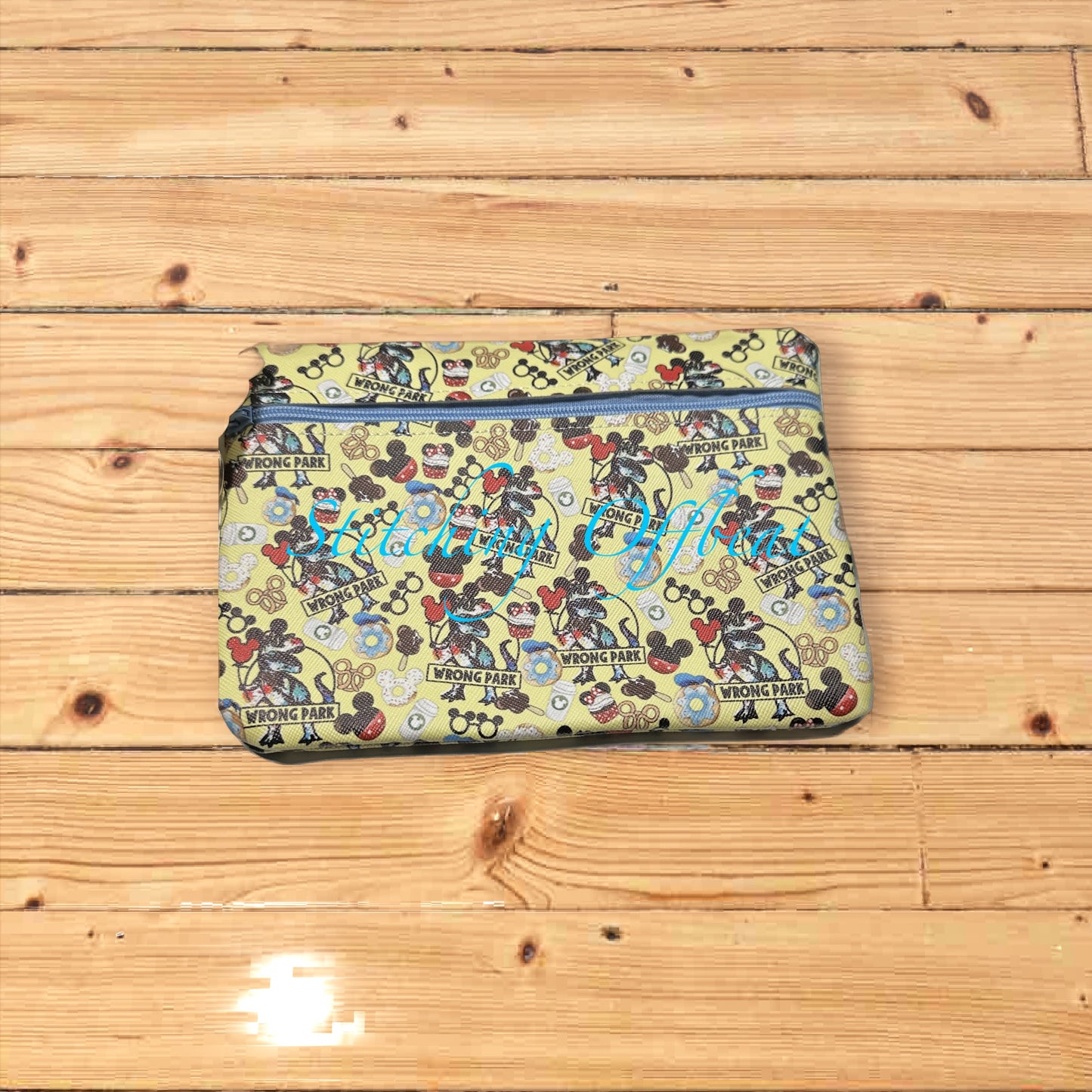 No Embroidery zipper pouches