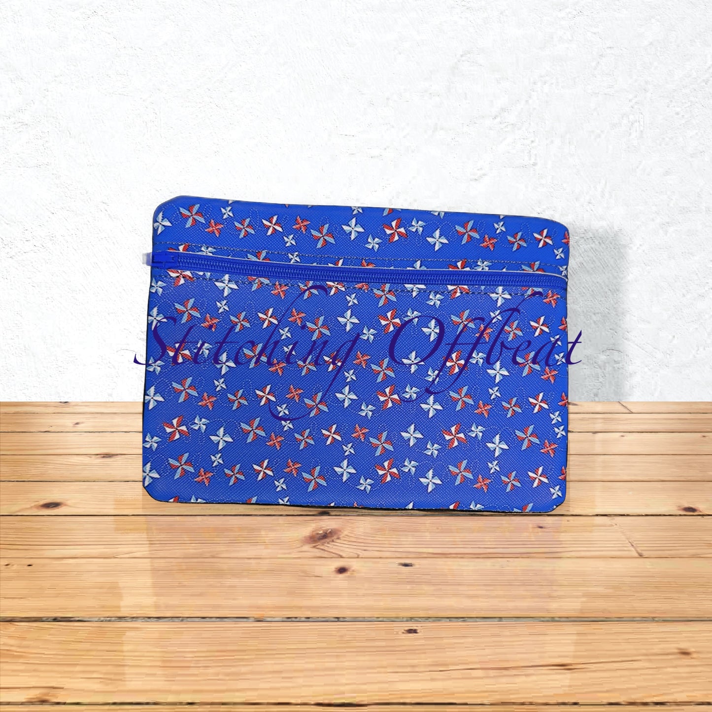 No Embroidery zipper pouches