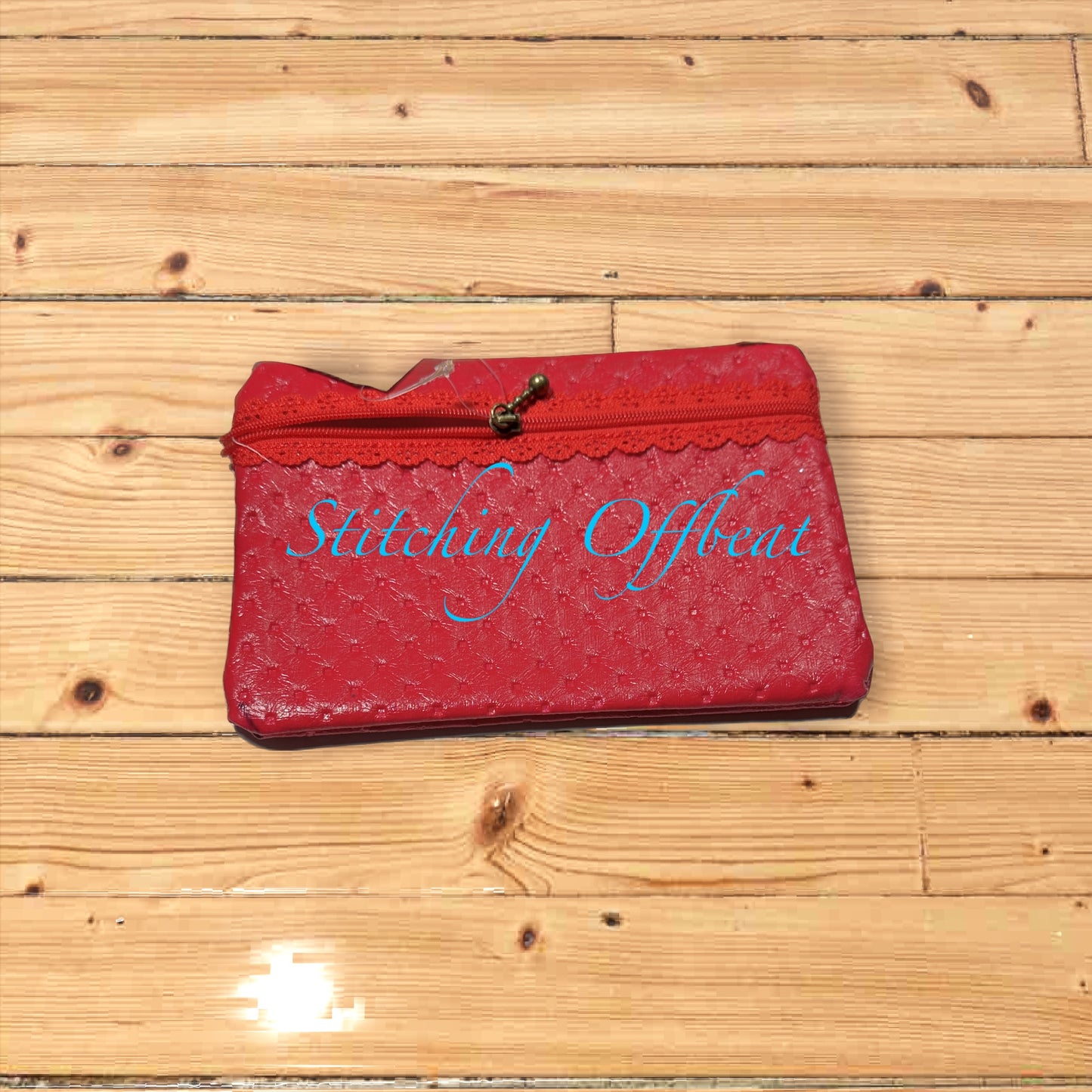 No Embroidery zipper pouches