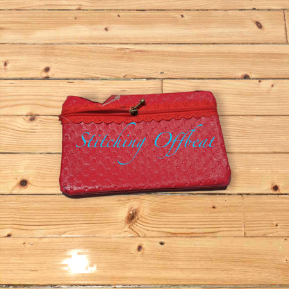 No Embroidery zipper pouches