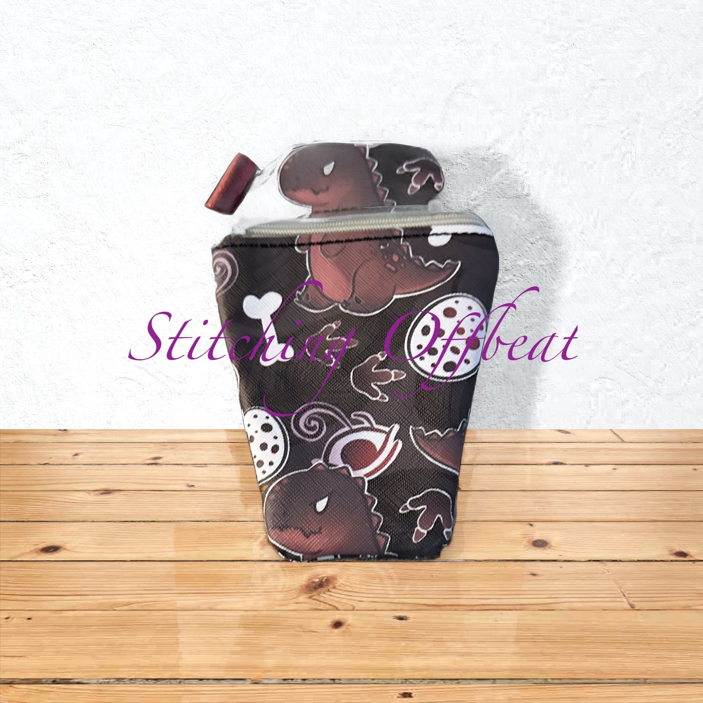 coffin 5x7 Zipper Pouch