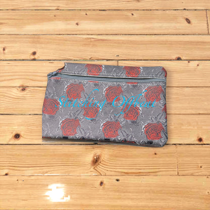 No Embroidery zipper pouches
