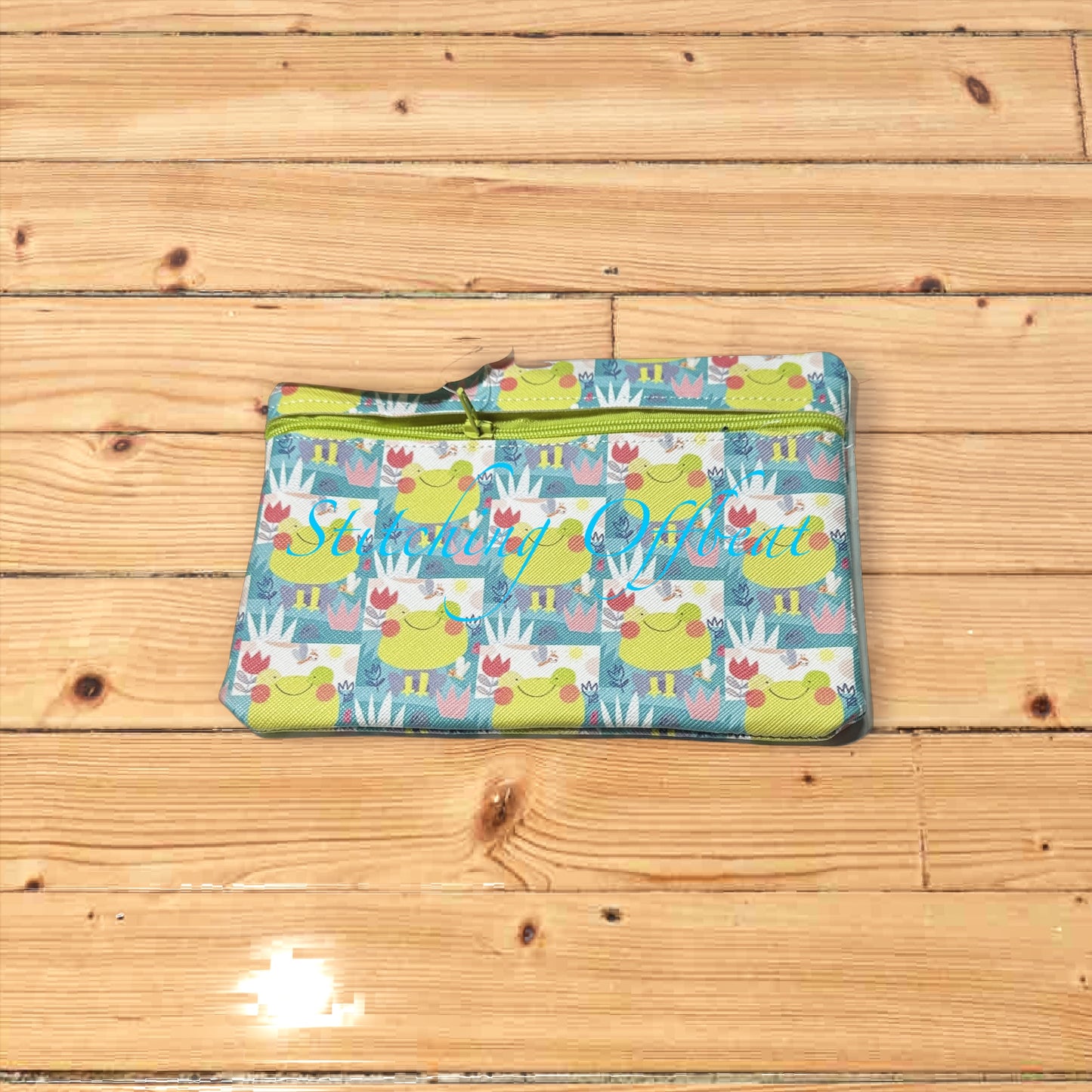 No Embroidery zipper pouches