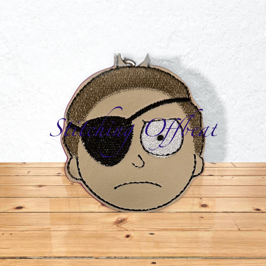 Rick and Morty keychains