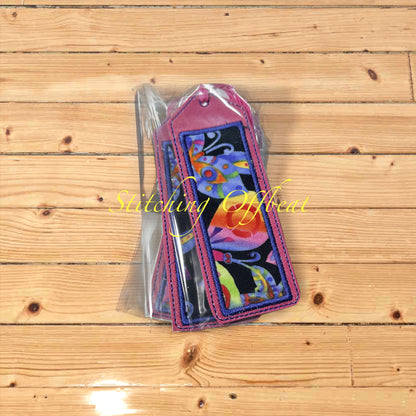 Applique Fabric Bookmarks