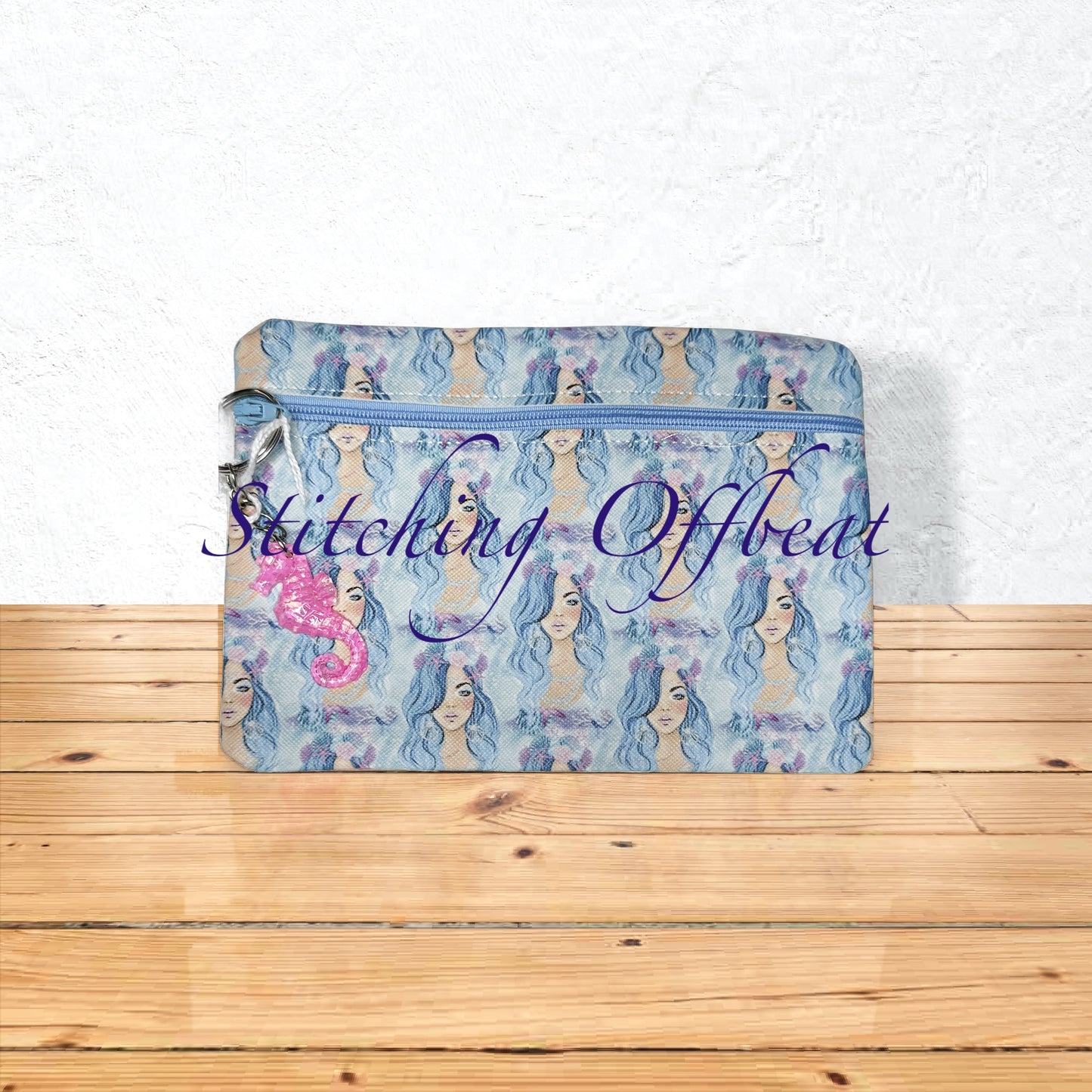 No Embroidery zipper pouches