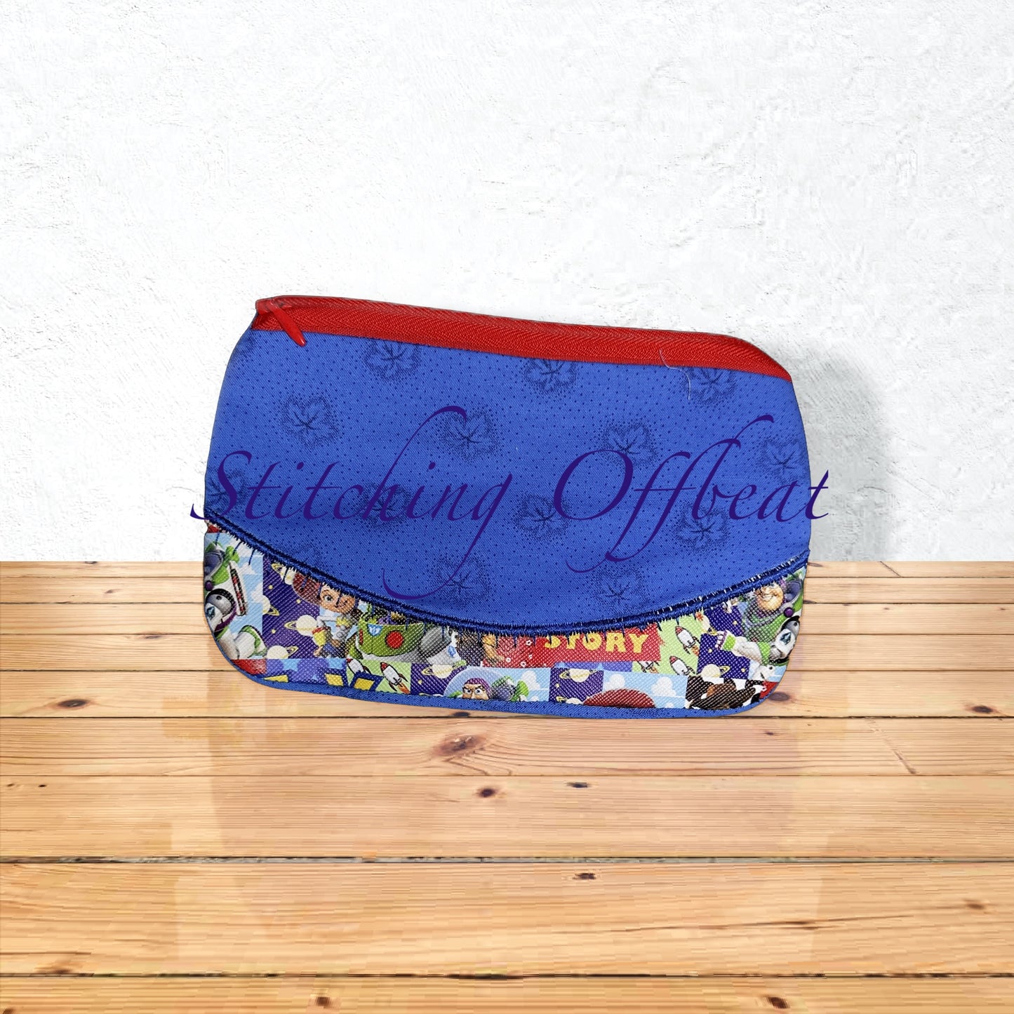 Vinyl and Fabric Zipper Pouches