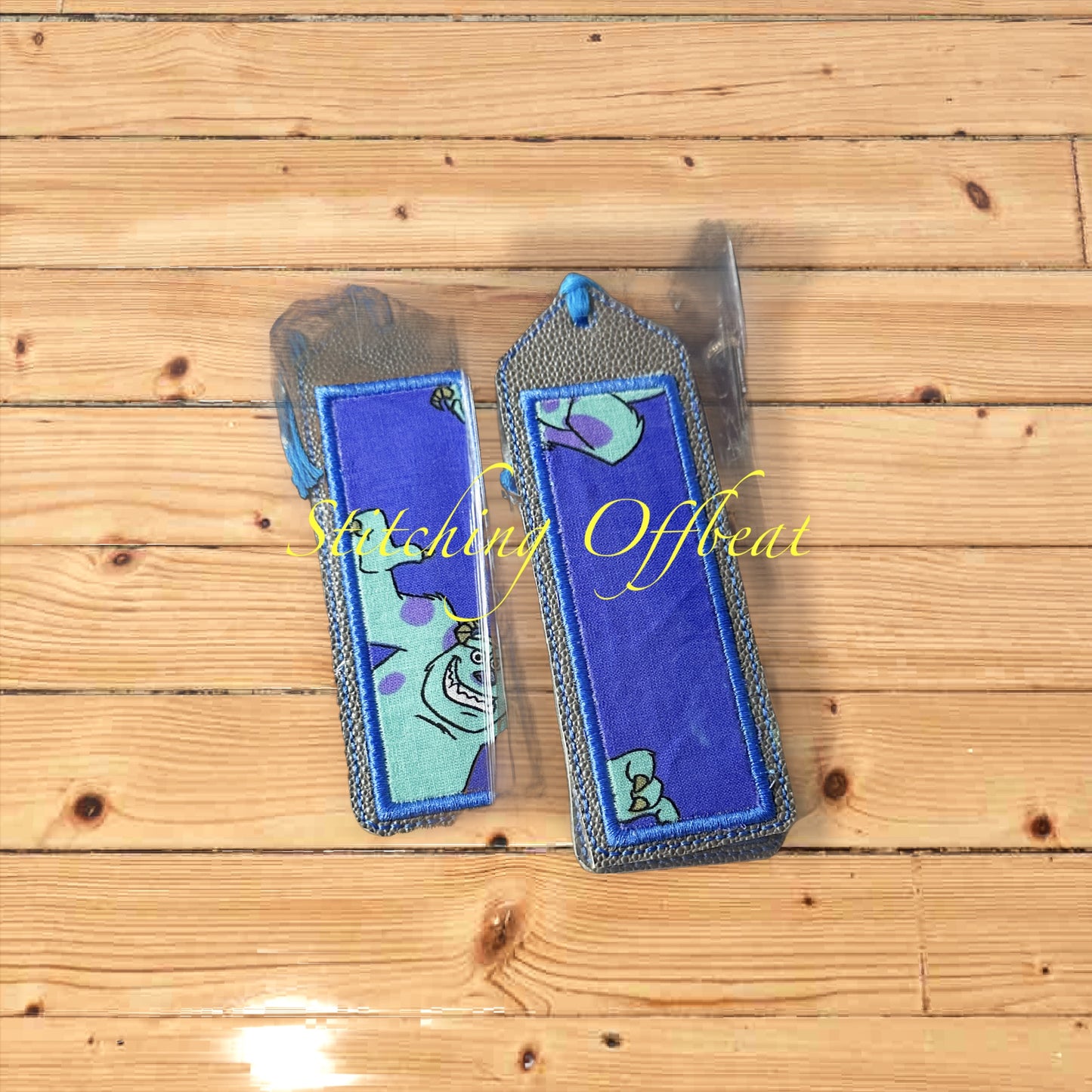 Applique Fabric Bookmarks