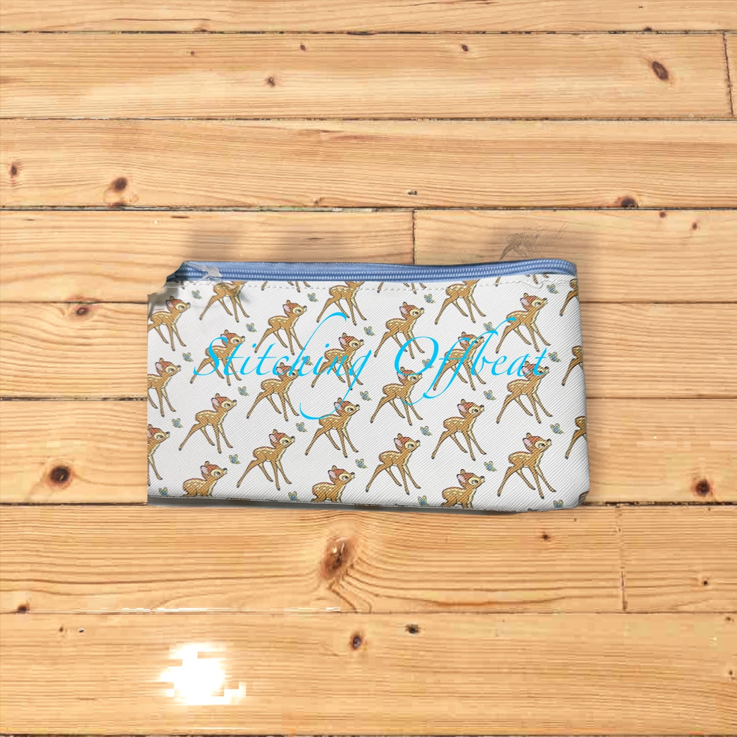 No Embroidery zipper pouches