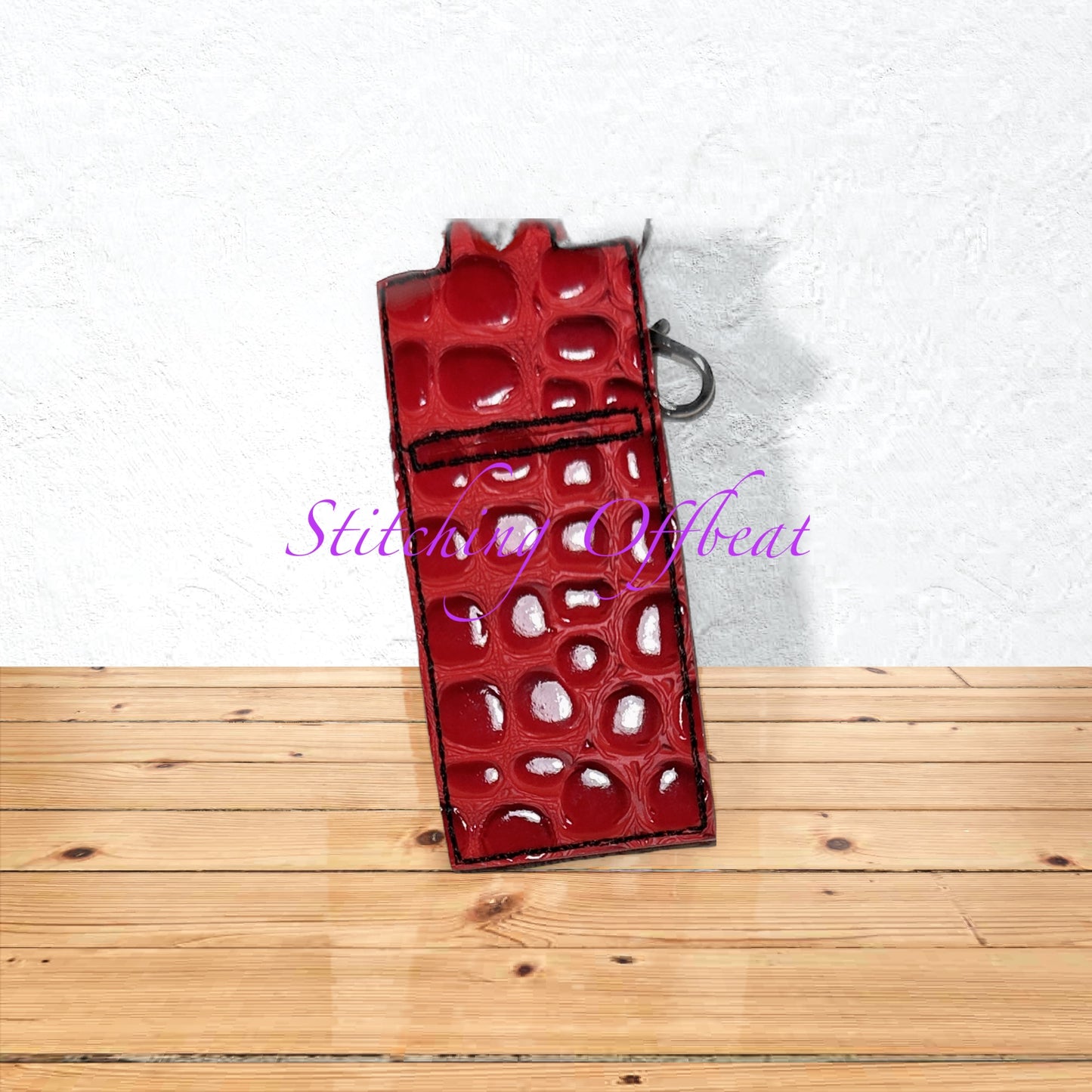 Chapstick holder keychains