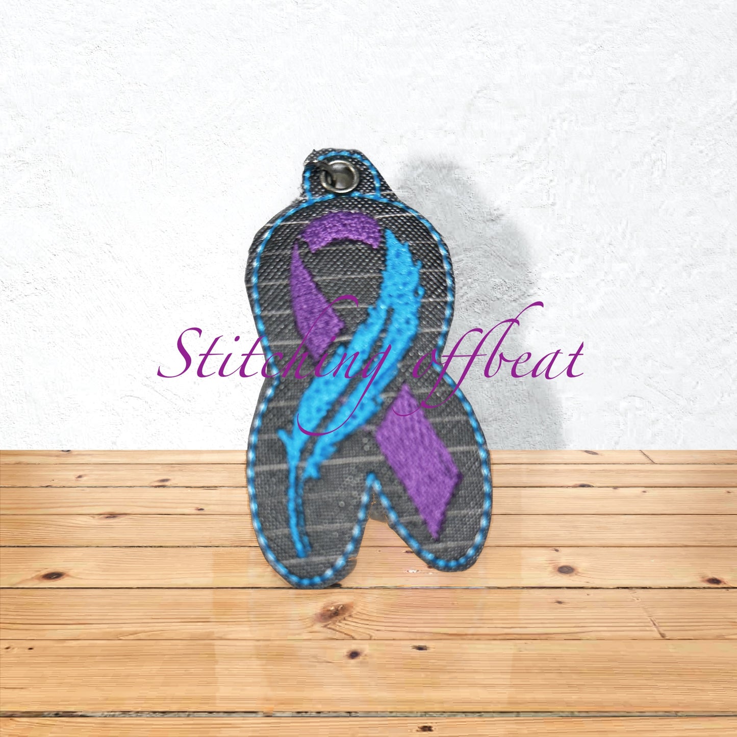 Custom Awareness Ribbon Keychains