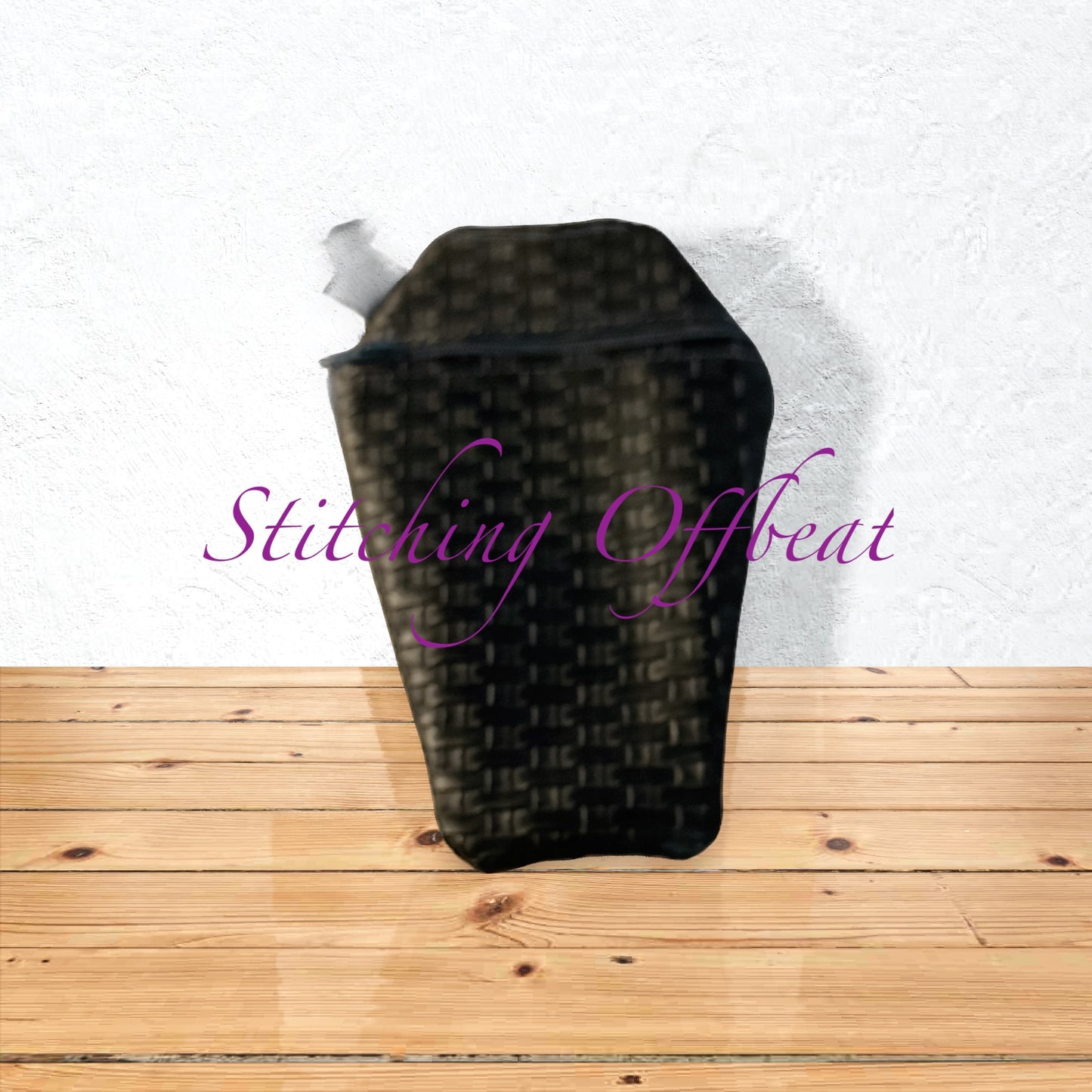 coffin 5x7 Zipper Pouch