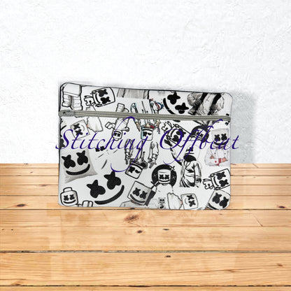 No Embroidery zipper pouches
