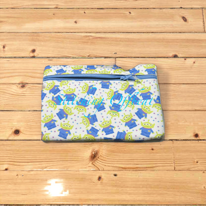 No Embroidery zipper pouches