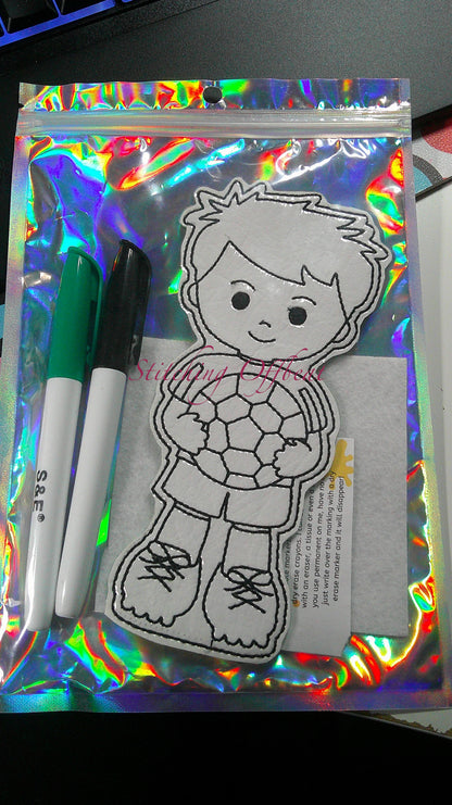 Dry Erase Coloring Single Kits
