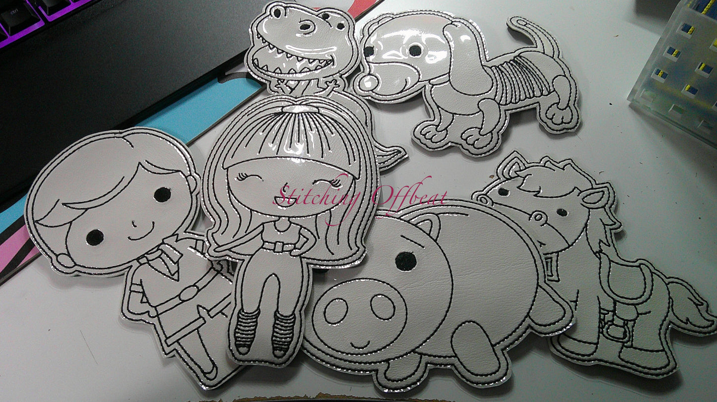 Dry Erase Coloring Kits