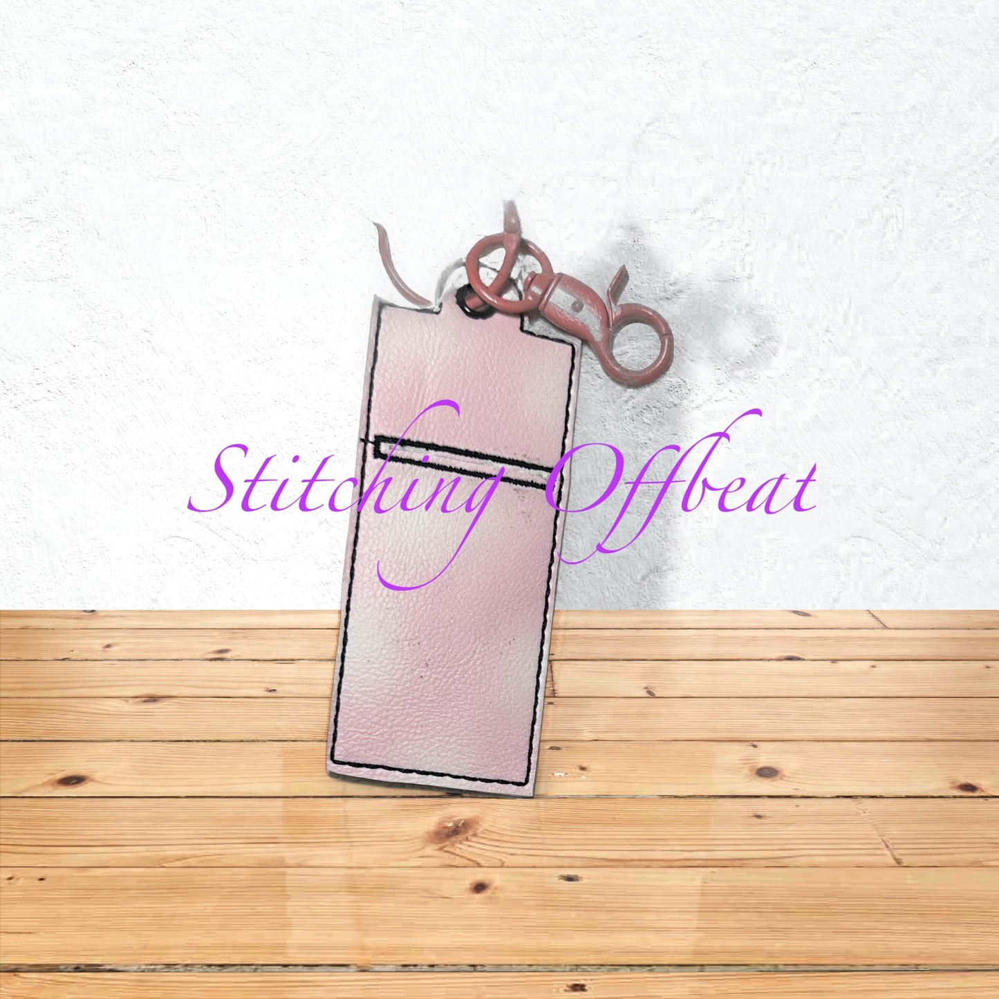 Chapstick holder keychains