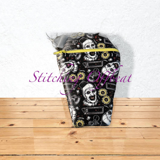 coffin 5x7 Zipper Pouch
