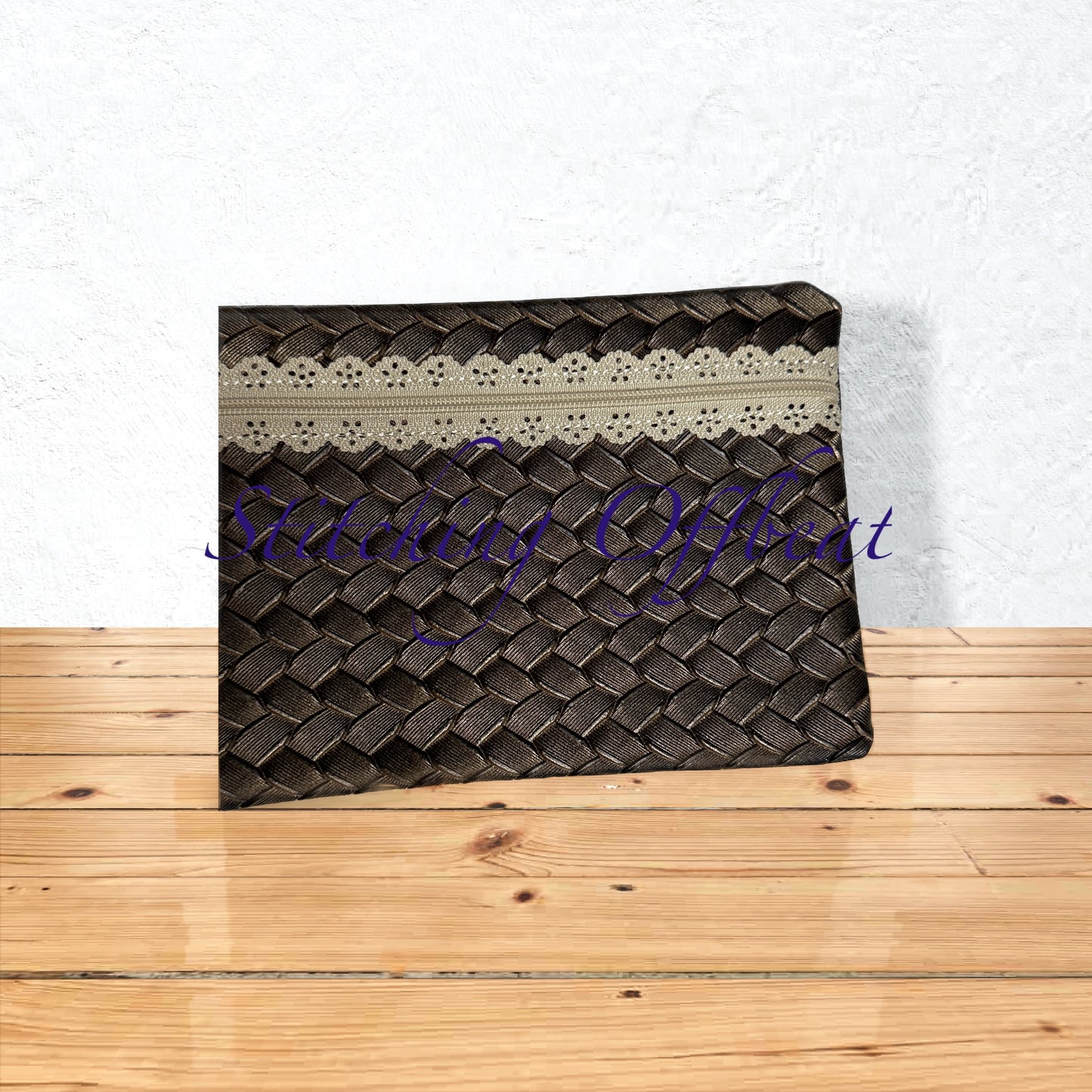 No Embroidery zipper pouches