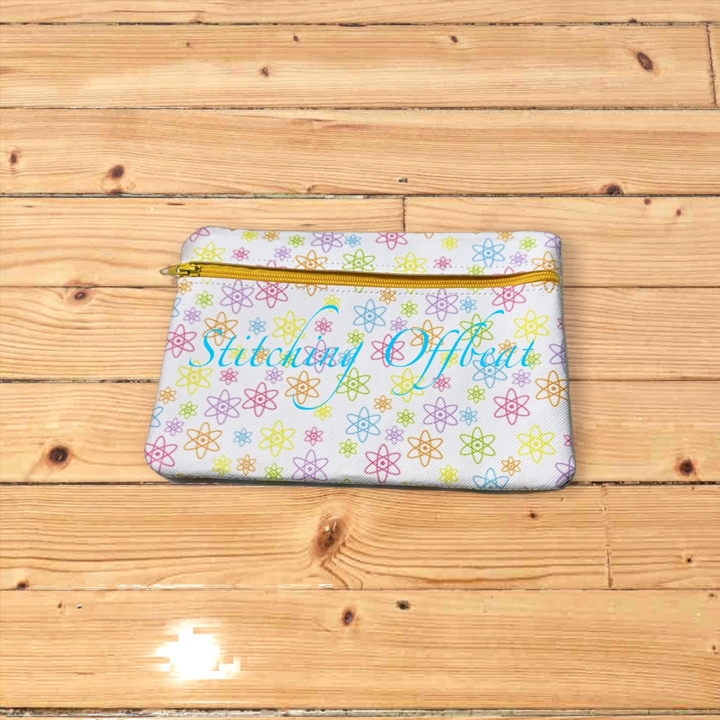 No Embroidery zipper pouches