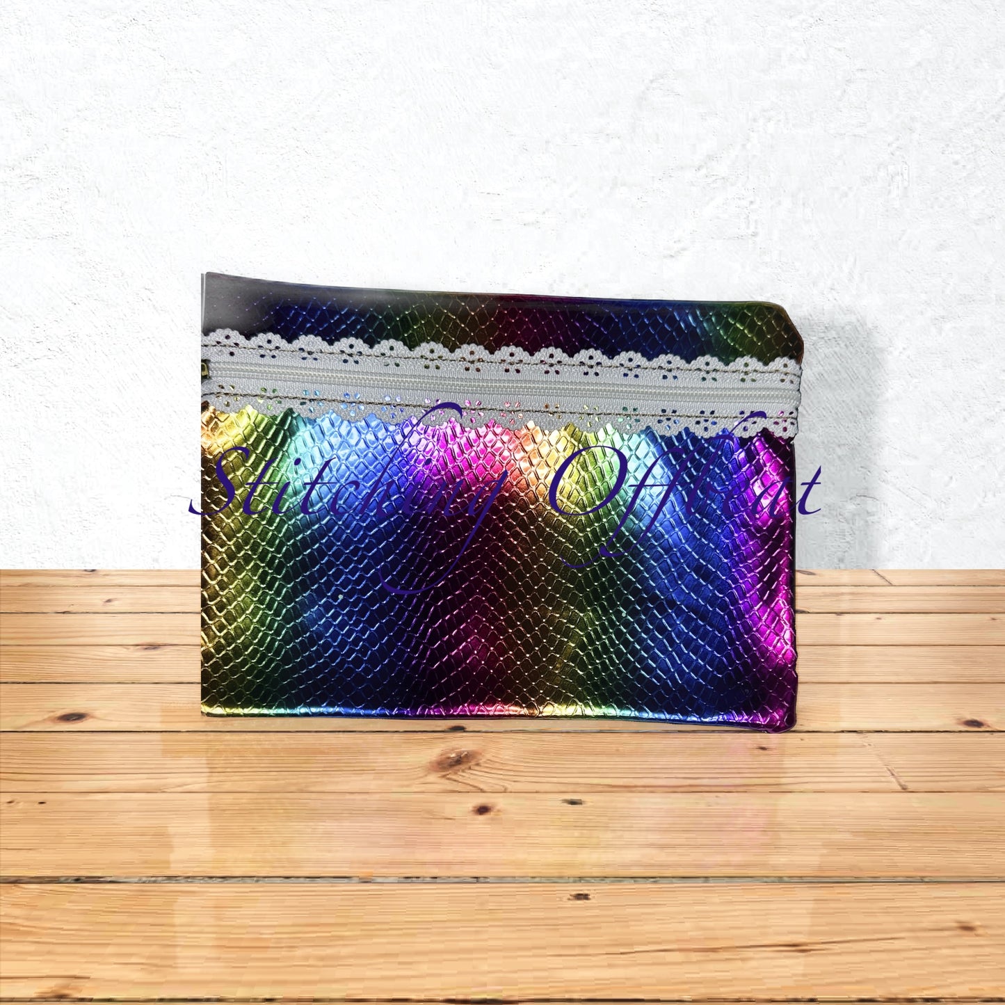 No Embroidery zipper pouches