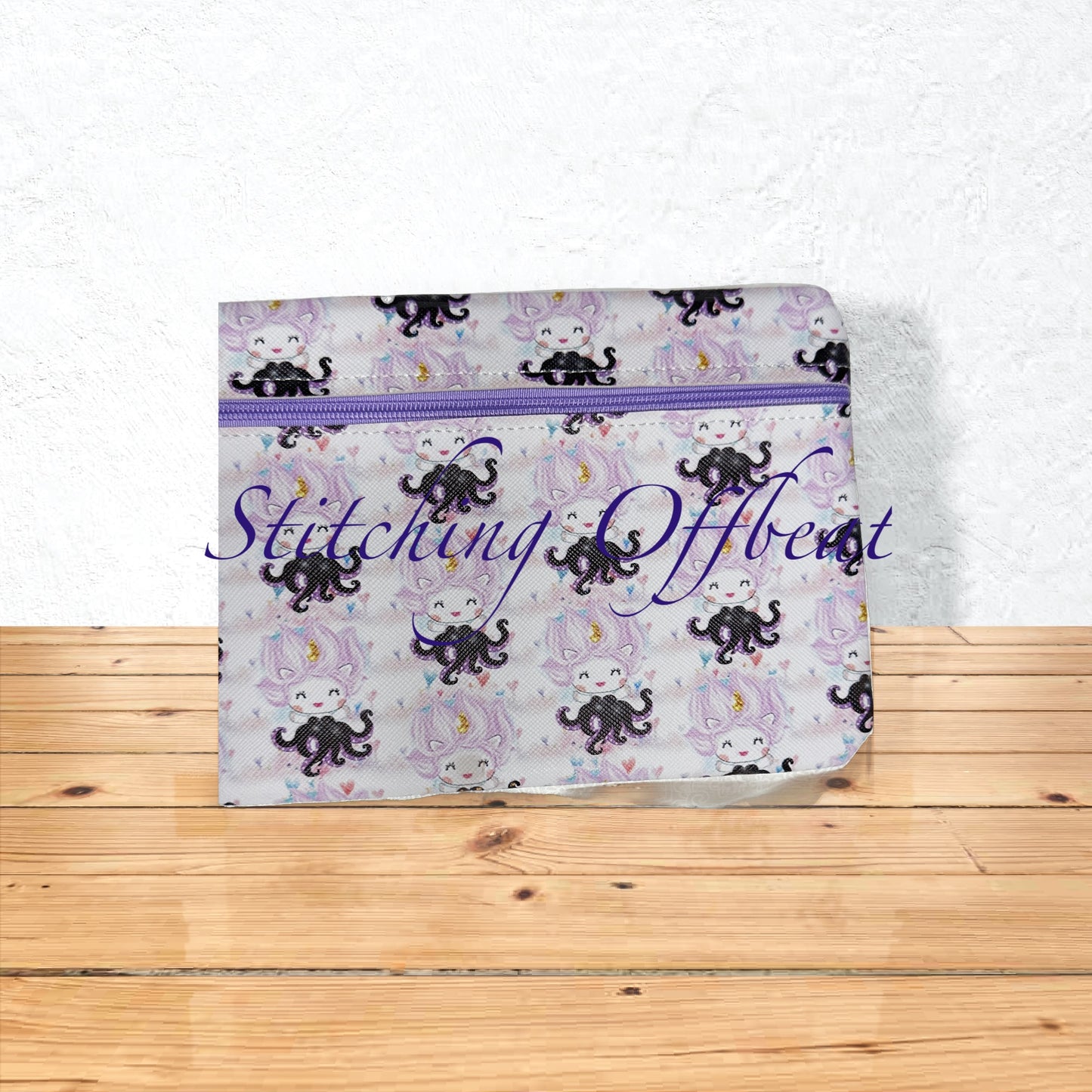 No Embroidery zipper pouches
