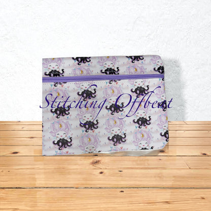 No Embroidery zipper pouches