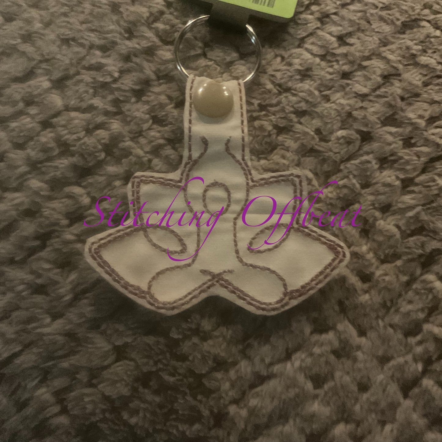 Yoga and Meditation Keychain