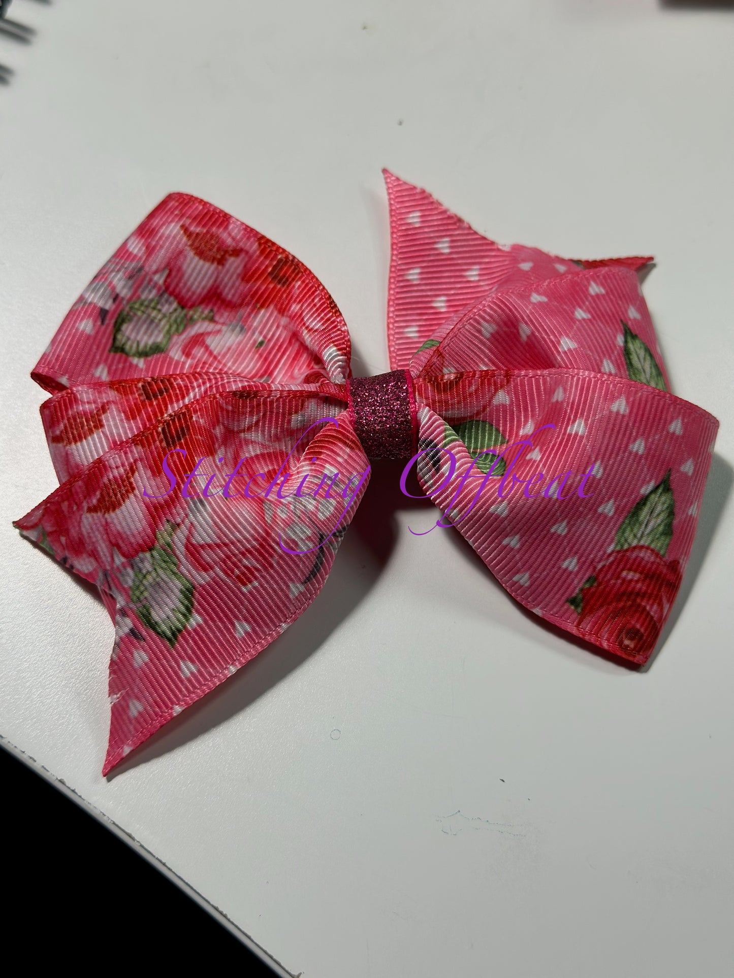 Floral Hair Bows