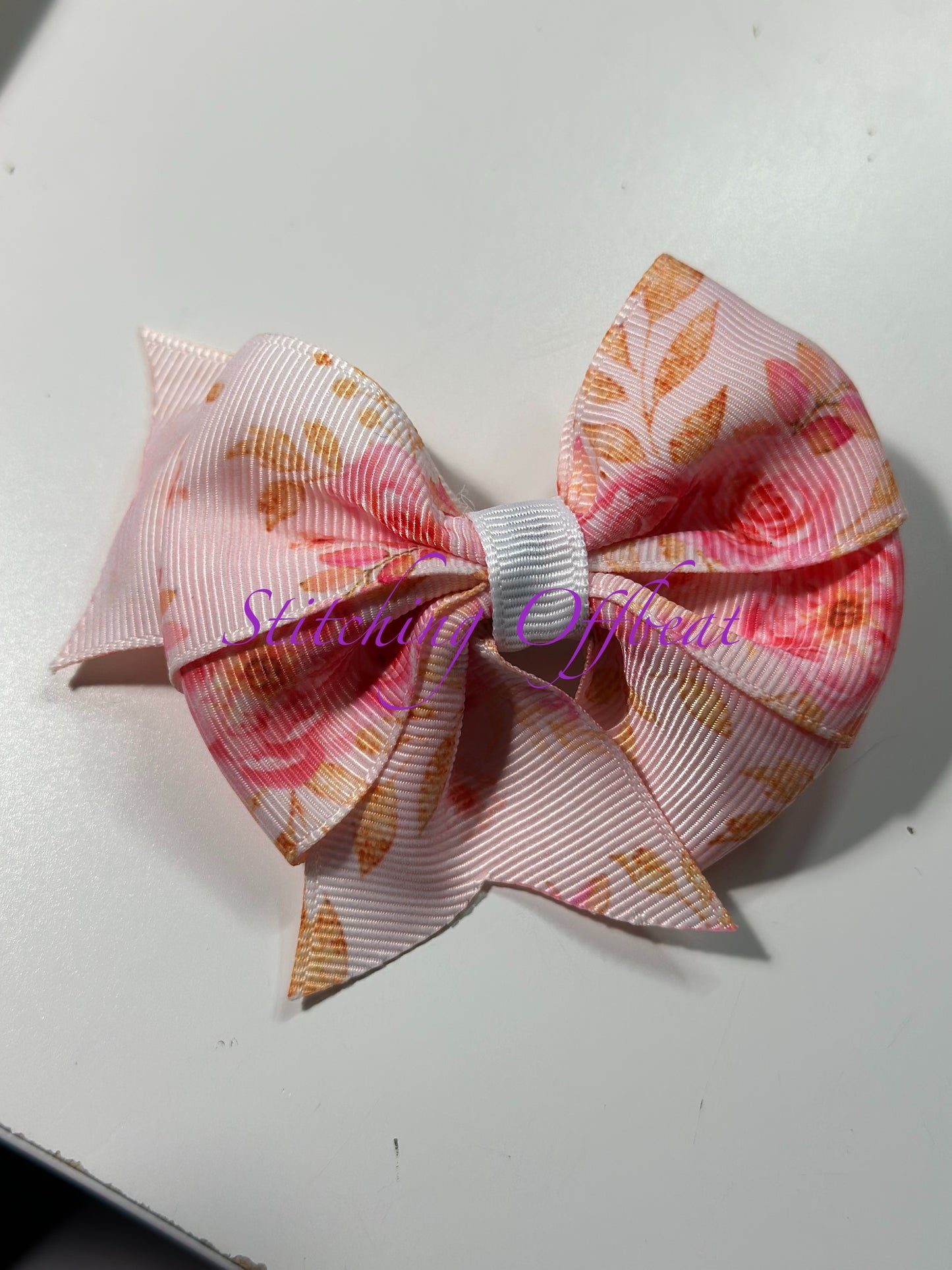 Floral Hair Bows