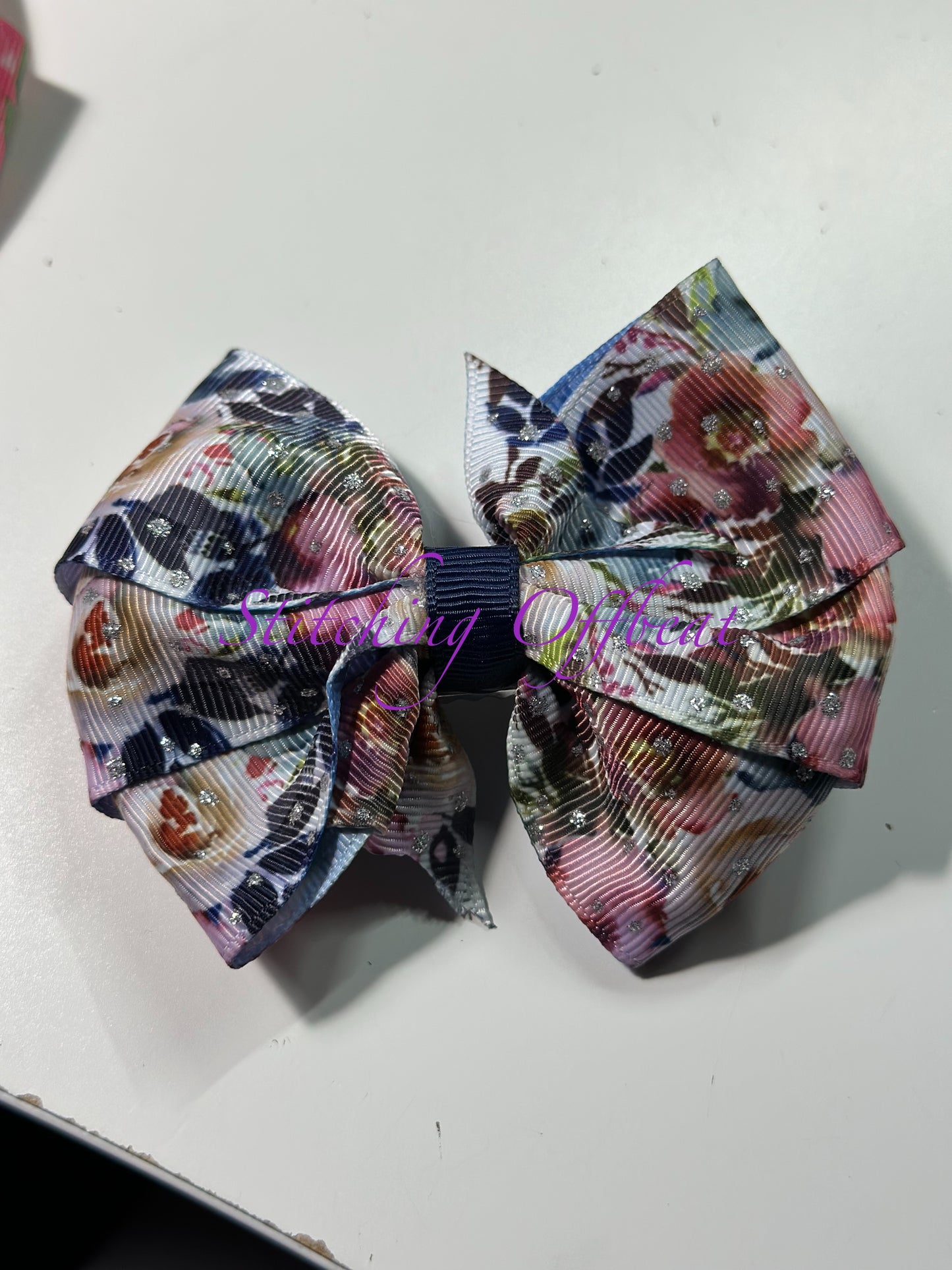 Floral Hair Bows