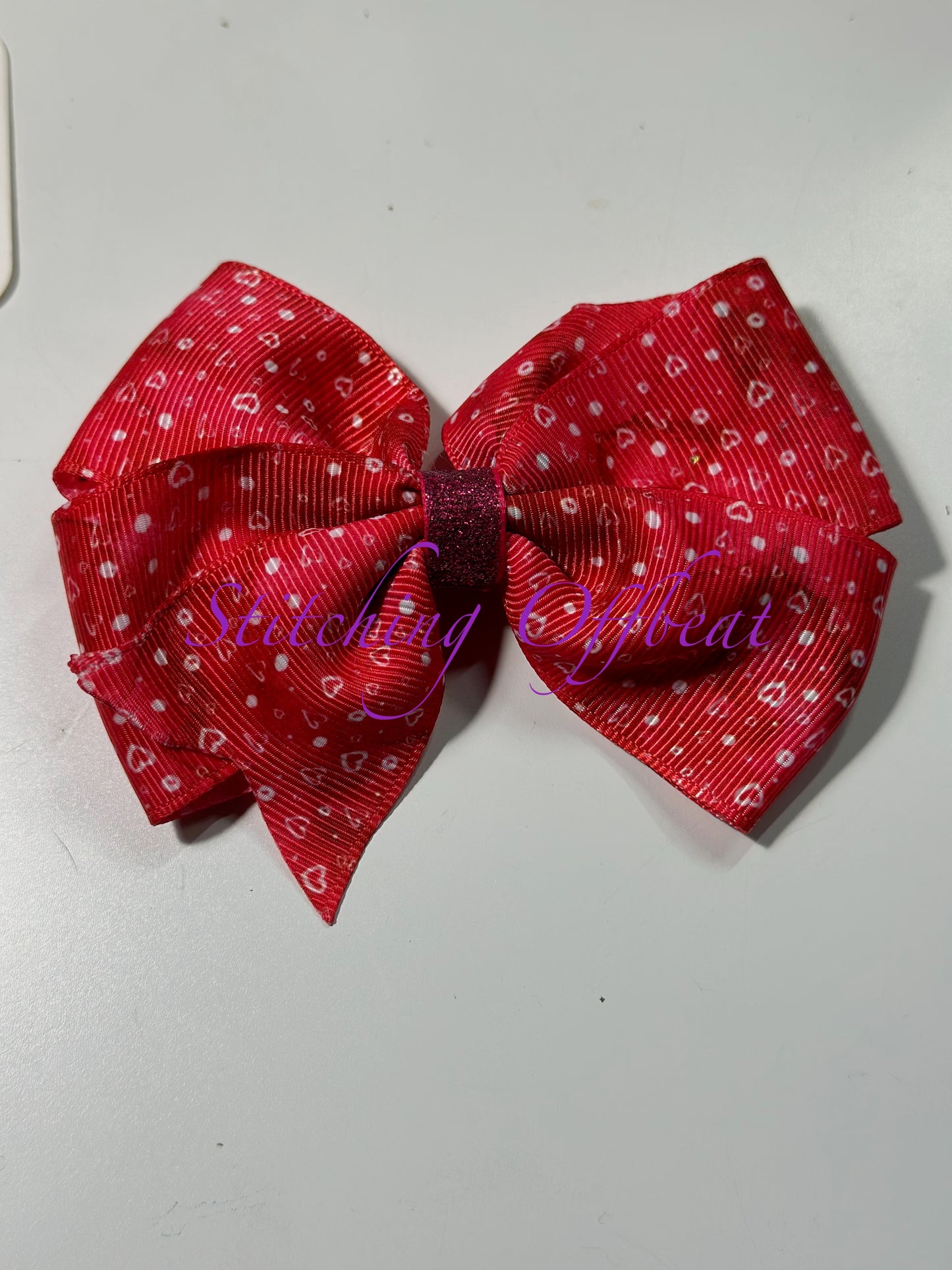 Valentine's Day Hair Bows